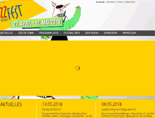 Tablet Screenshot of jazzfest-rottweil.de